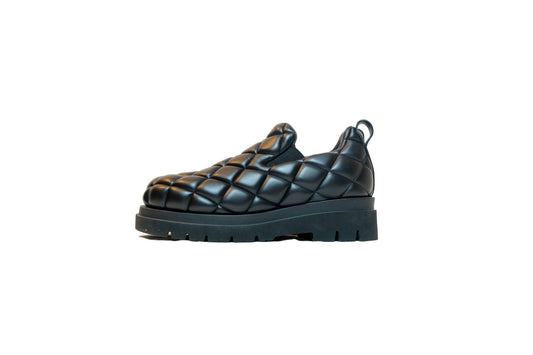 Bottega Veneta - Quilted Leather Slip-on Shoes, EU 42.5
