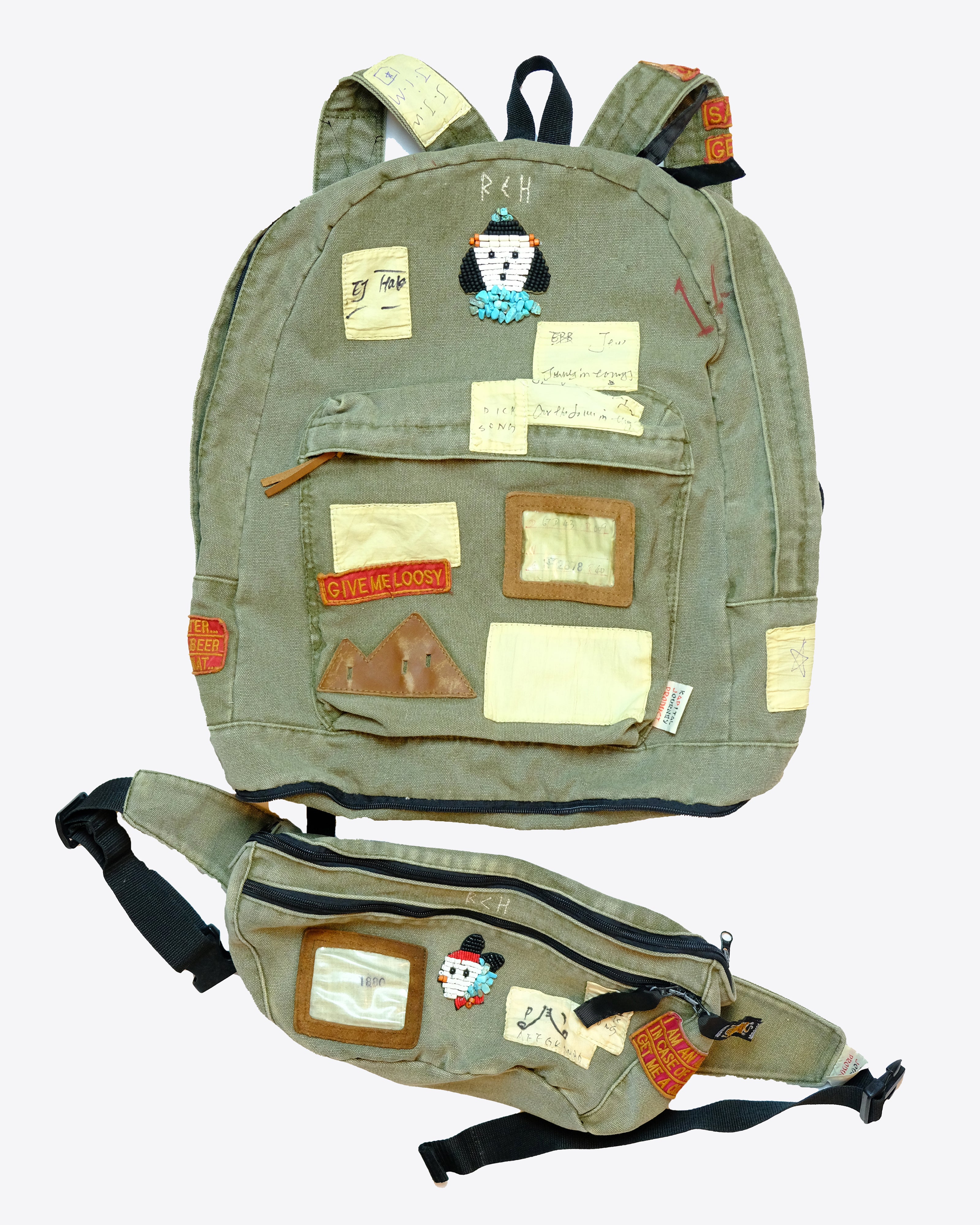 Kapital Military Canvas Shoulder Bag –