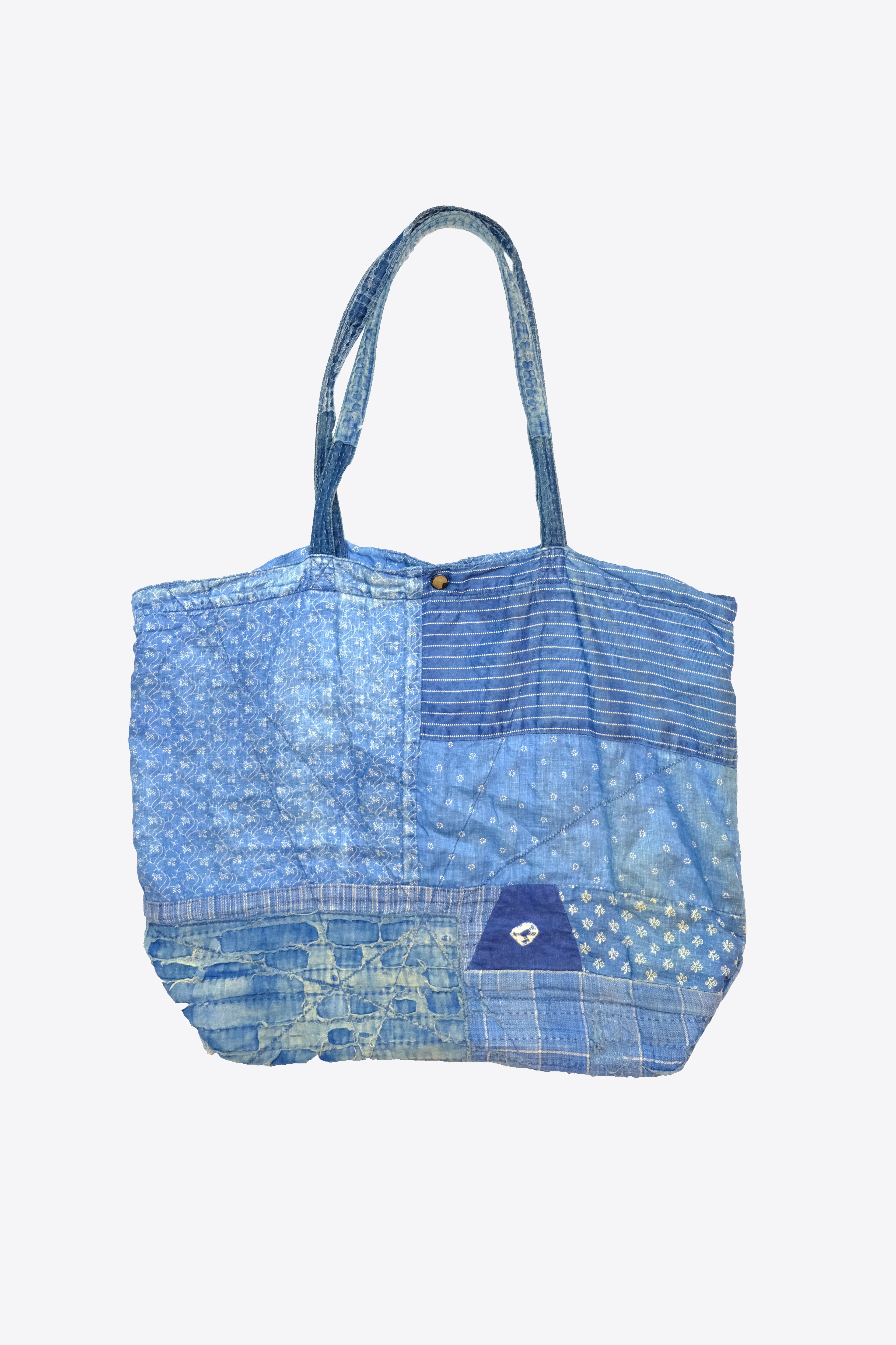 Kapital - Kountry Boro Shoulder Tote Bag