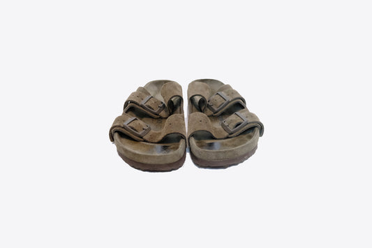 Birkenstock x Rick Owens - Arizona Exquisite Dust Suede Sandals, EU 42