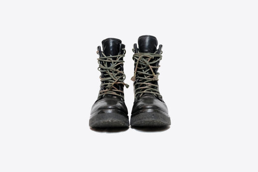 Carol Christian Poell - Portable Leather Combat Boots, AM/0906-IN CORS-PTC/010, Size CCP 8