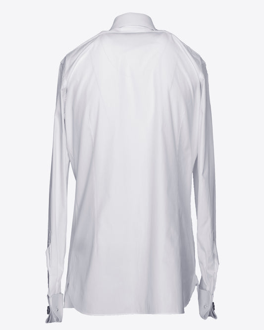 Tom Ford - Pleated Bib-Front Tuxedo Dress Shirt