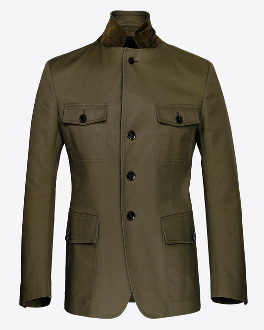 Tom Ford - Technical Canvas Military/Field Jacket, EU 50
