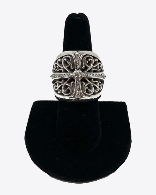 Chrome Hearts - Diamond Classic Oval Ring, US 8