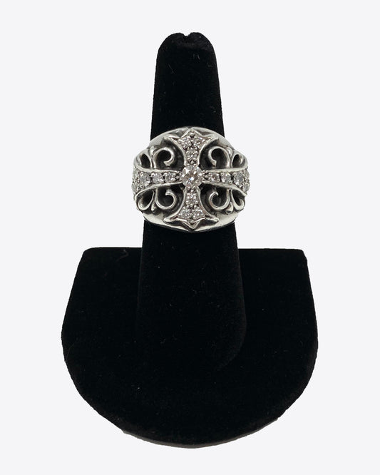 Chrome Hearts - Diamond Keeper Ring, US 6.5