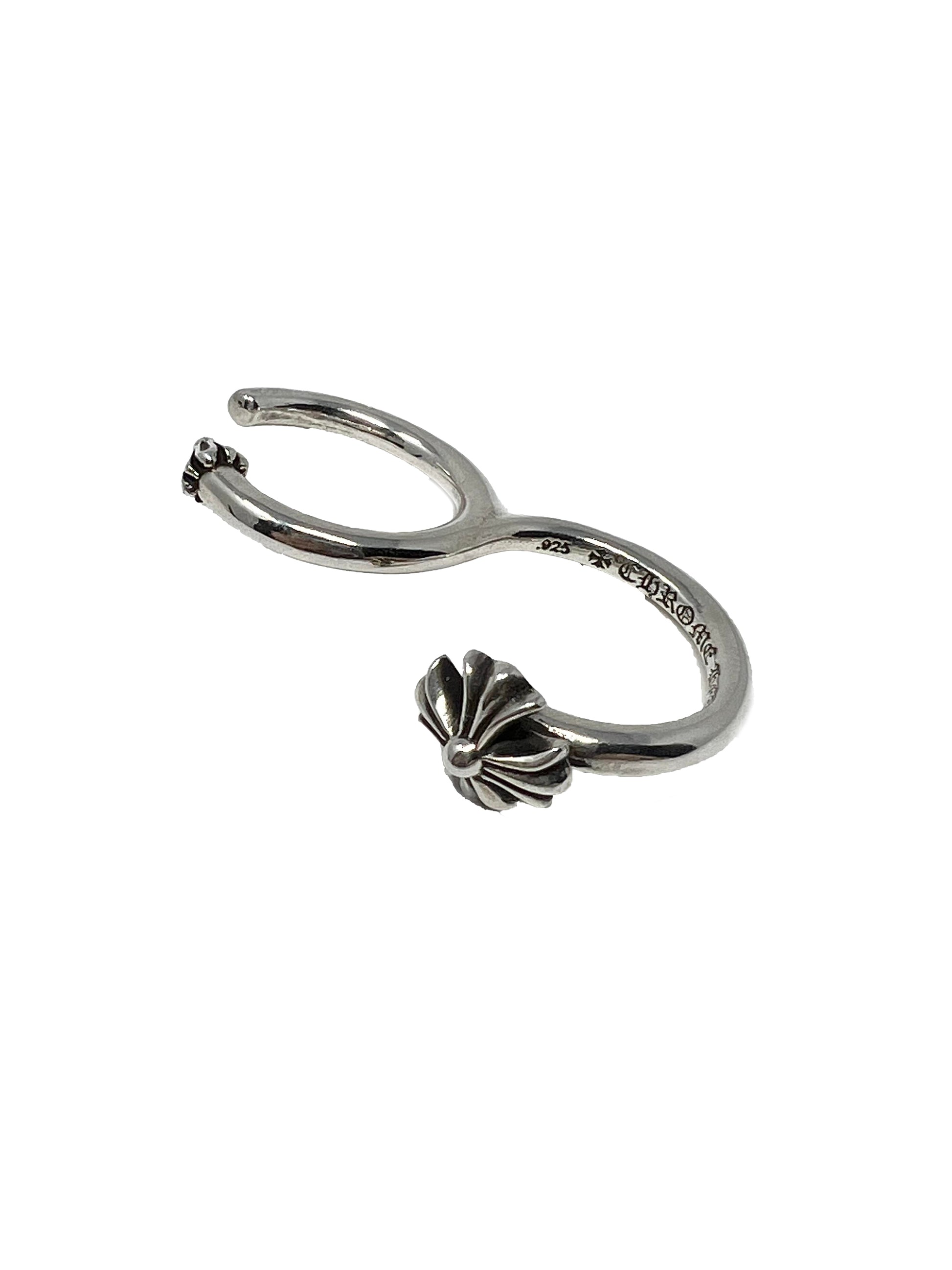 Chrome Hearts - Double Ring Plus and Spike, US 6.5