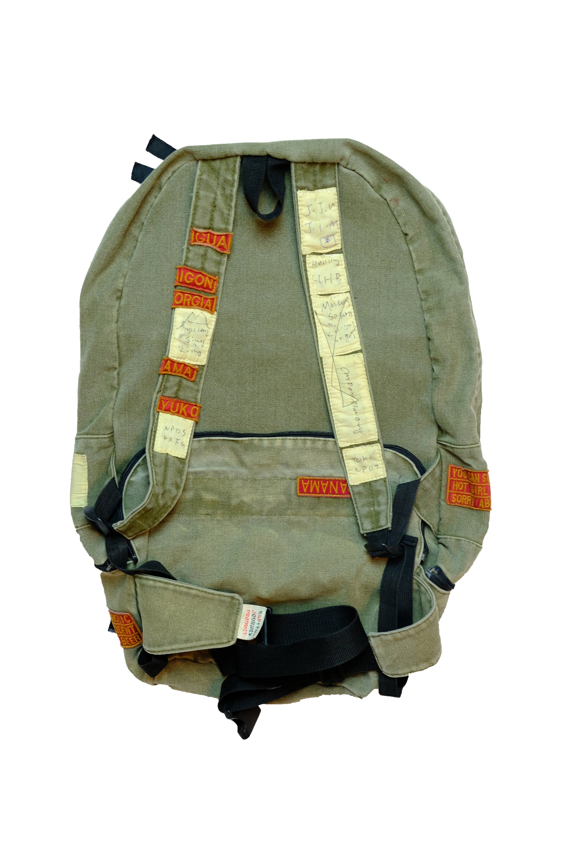 Kapital - Kountry No. 4 3in1 Patchwork Canvas Military Backpack