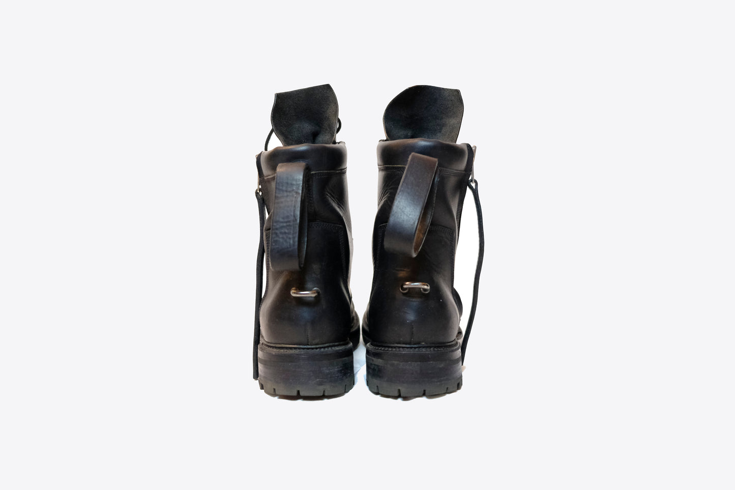 Rick Owens - SS16 Cyclops Army Goodyear Welted Combat Boots, EU 42