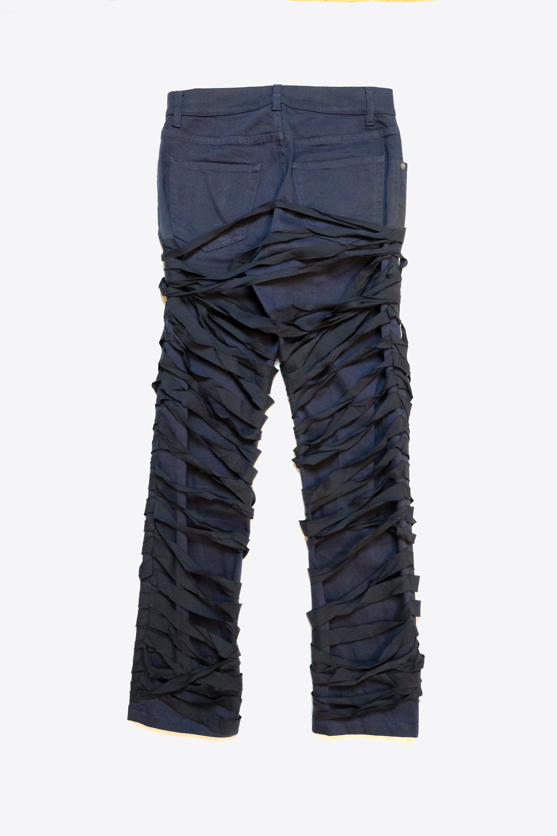 Helmut Lang - AW04 Mummy Bondage Denim Pants, Size 30