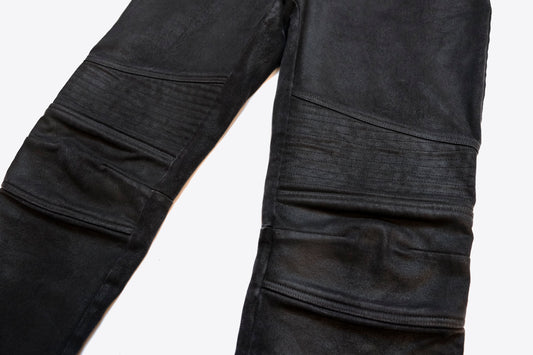 Helmut Lang - AW99 Astro Moto Biker Waxed Denim Pants, EU 42