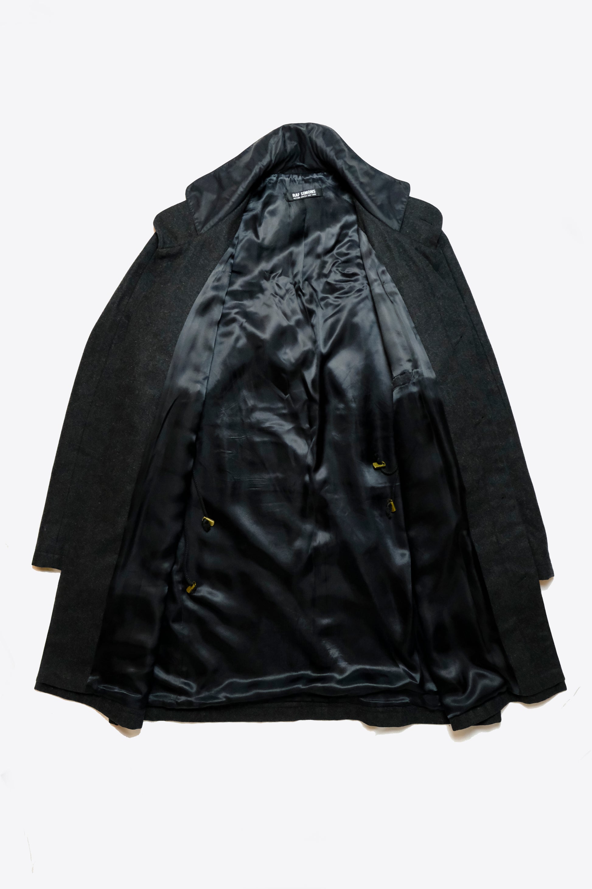 Raf Simons - AW07/08 Runway Wool Overcoat, EU 50 – Archaic