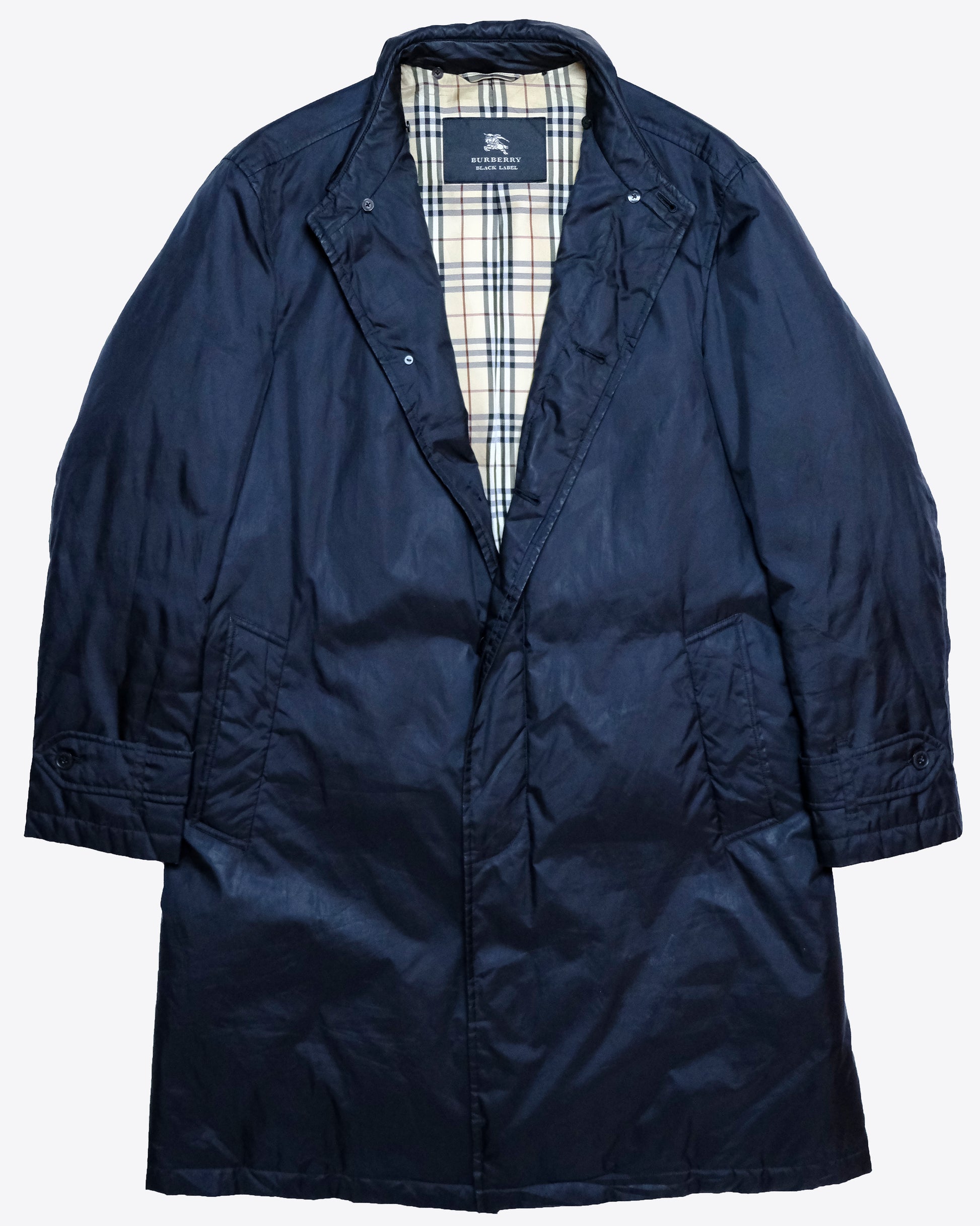 Burberry black outlet label jacket