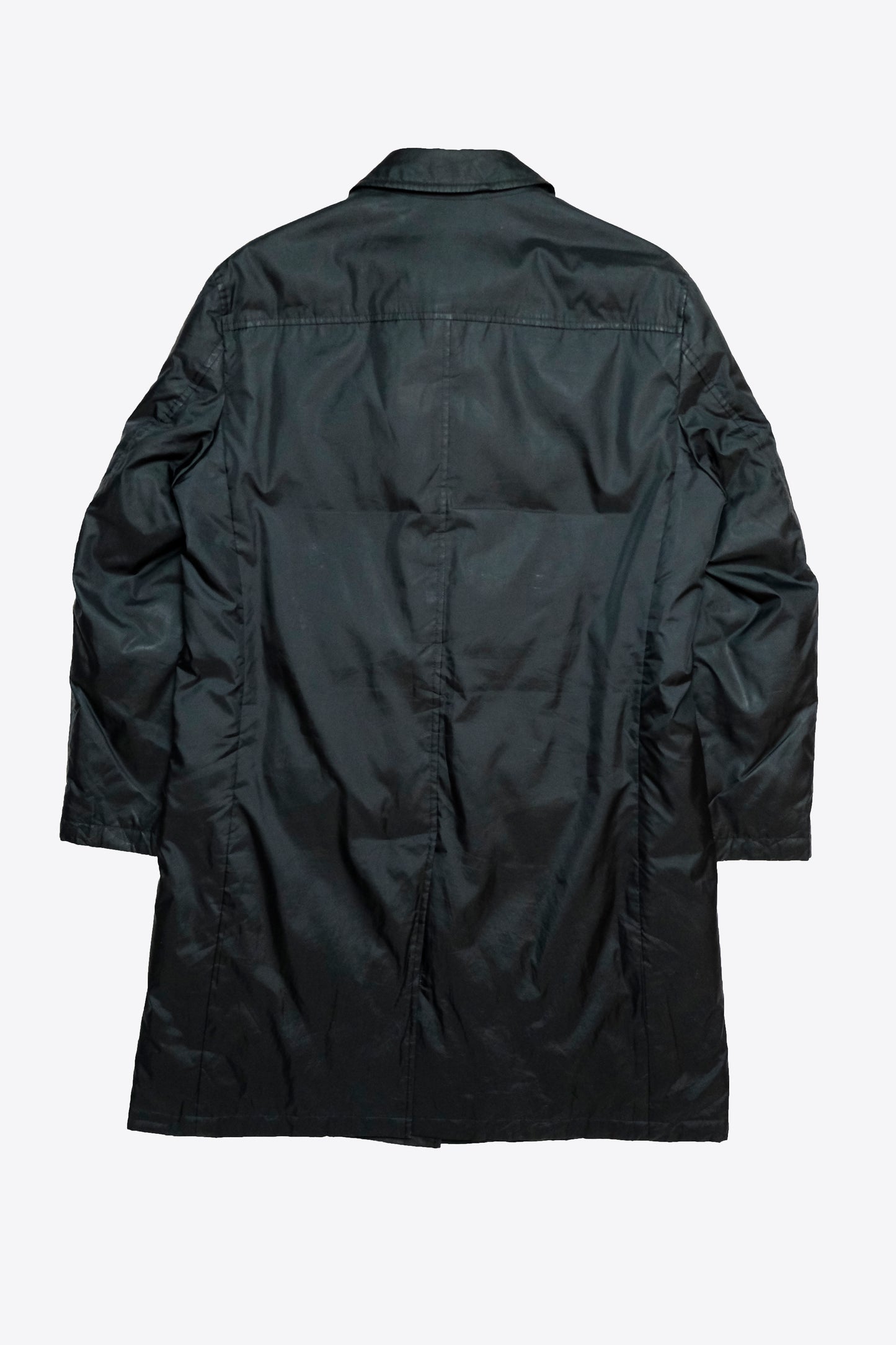Burberry - Black Label Nova Check Long Coat, Size L – Archaic Archive