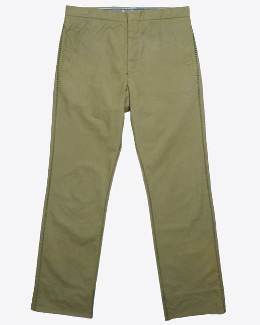 Carol Christian Poell - SS05 Khaki Overlock Trousers, PM/1992 SUBEL/8, EU 46