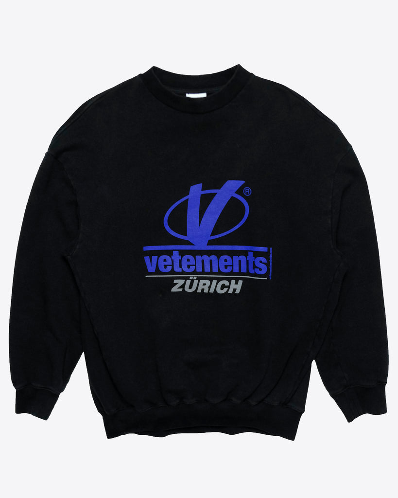 Vetements Zurich jacket Blue S size