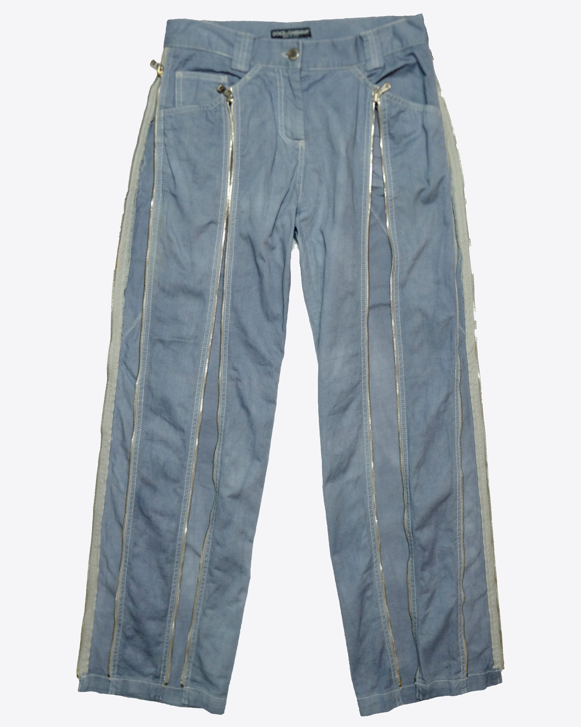 Dolce & Gabbana - SS03 Zipper Pants, EU 44