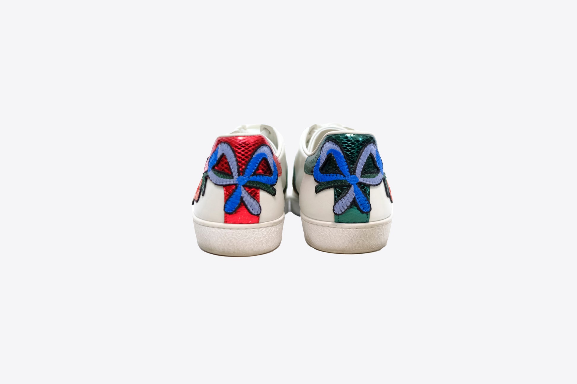 Gucci - Ace Embroidered Leather Sneaker, EU –