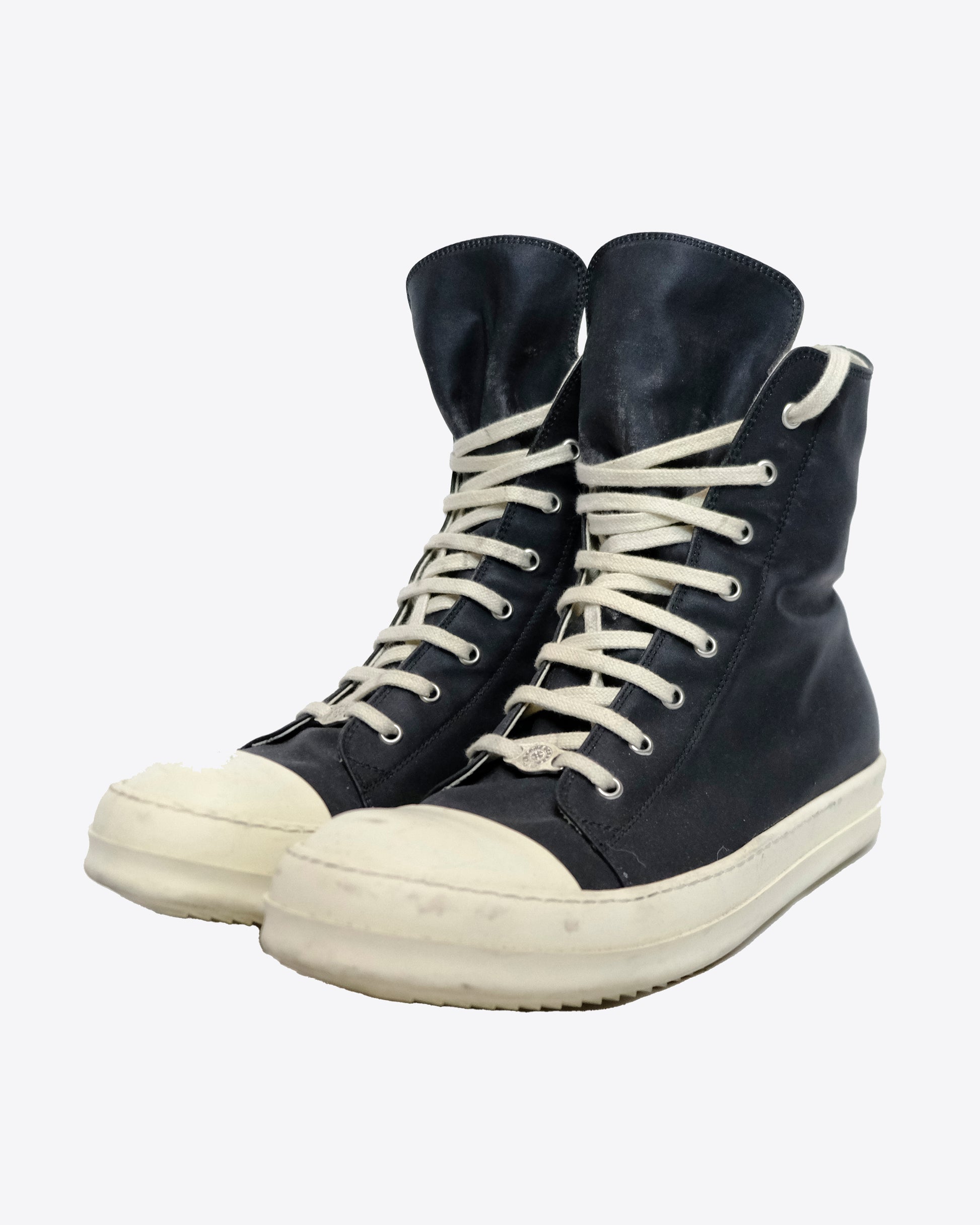 Rick Owens - Drkshdw Canvas Ramone Sneakers, EU 42.5 – Archaic Archive