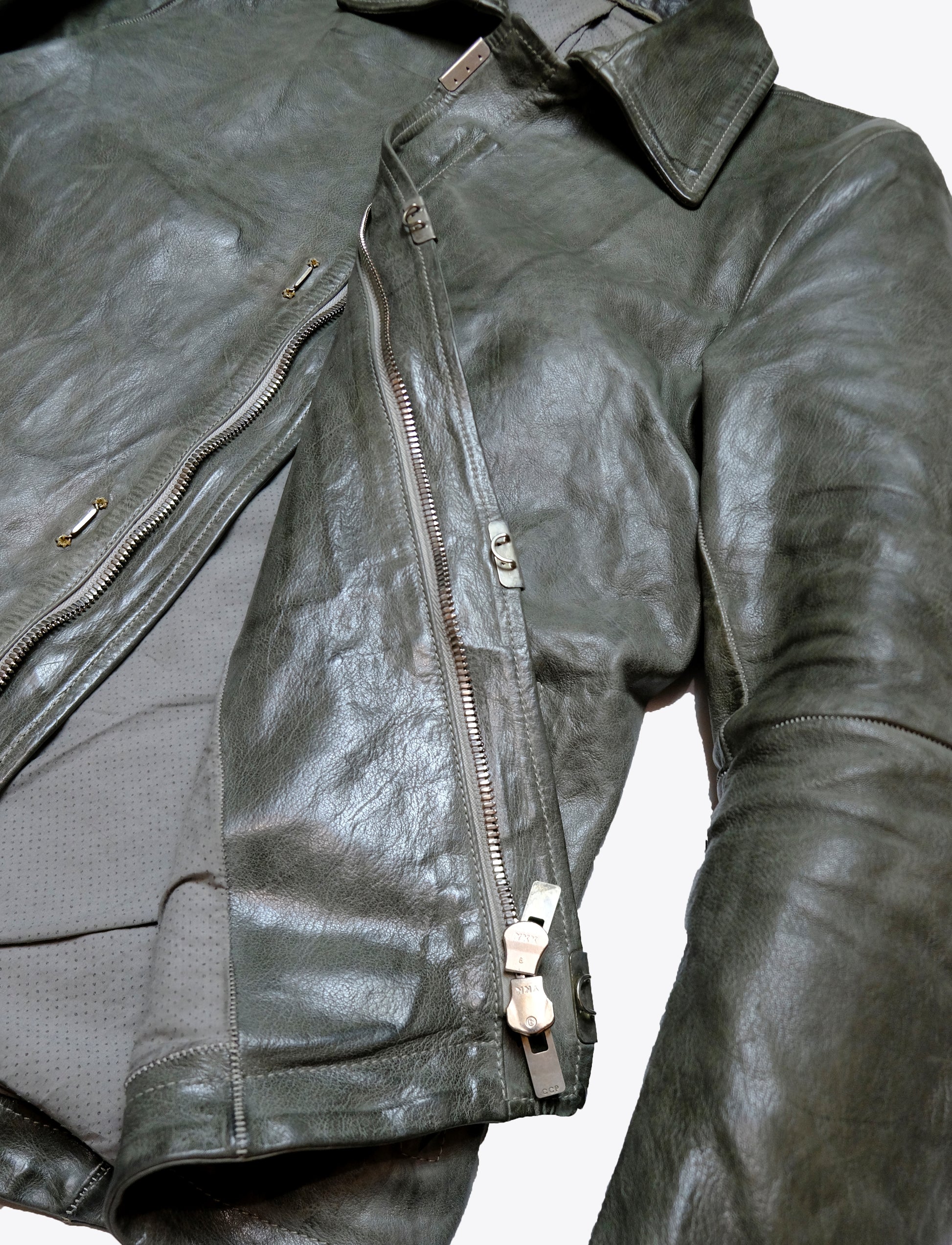 Carol Christian Poell - O.D. Lined Scarstitched Leather Jacket, LM