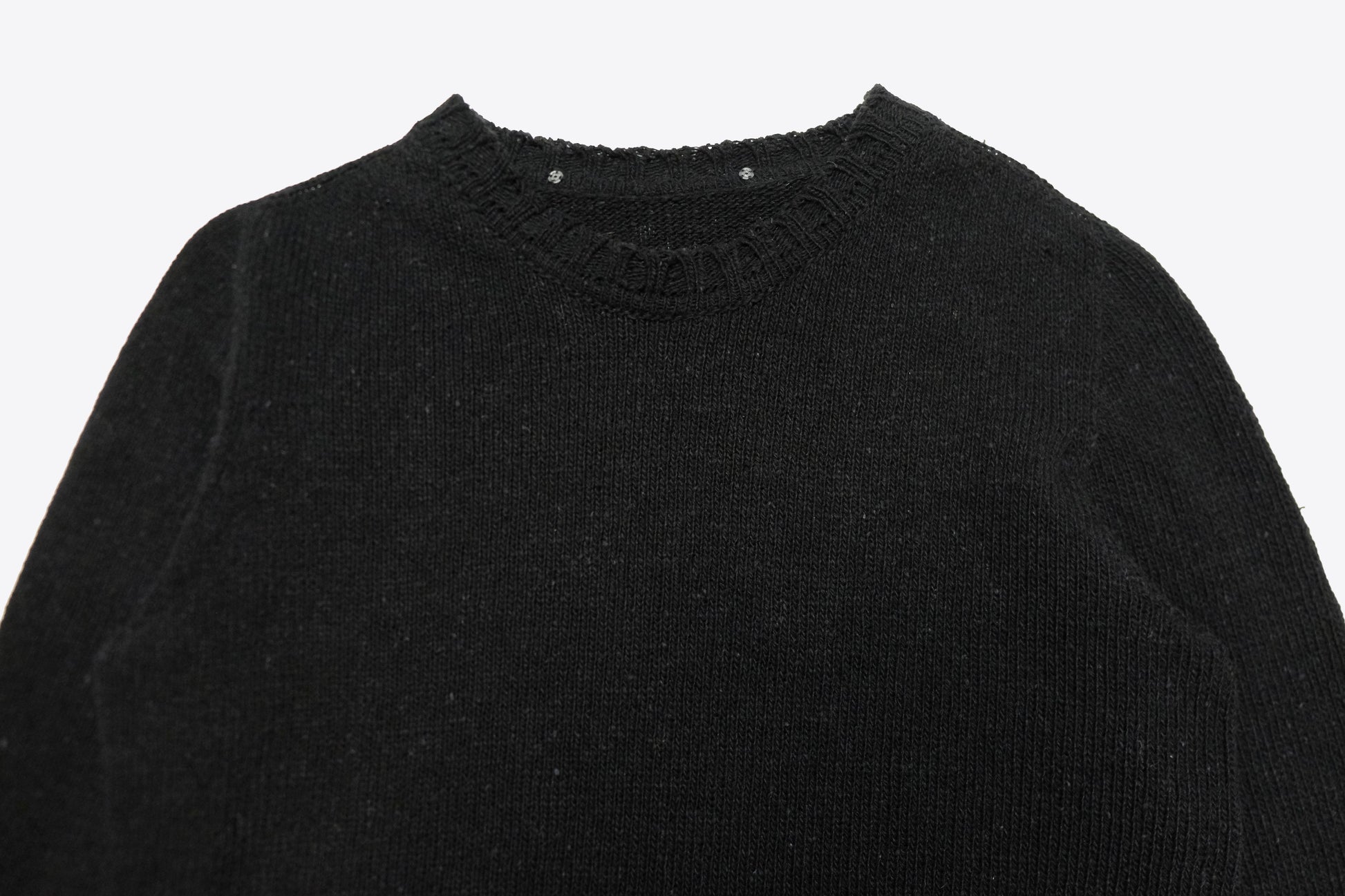 Carol Christian Poell - 2009 Seamless Wool Knit Crewneck Sweater