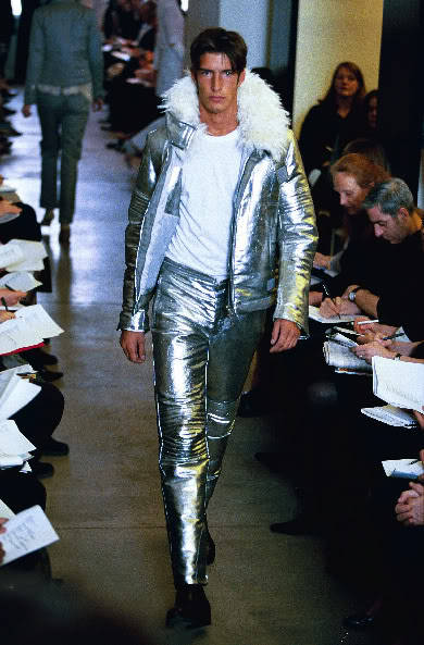 99 Archive HELMUT LANG LEATHER PANTS-